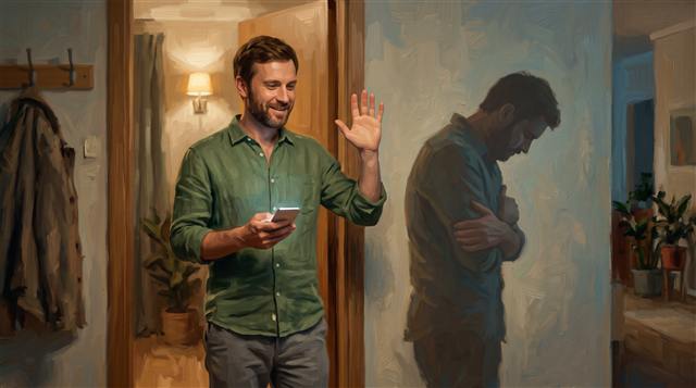 El Camaleón: sonríe que sí mientras su sombra en la pared dice que no